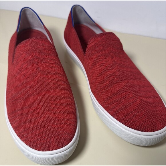 Rothy’s The Original Sneakers Women’s Size 11 Slip On Comfort Tiger Stripes Red - Picture 1 of 10